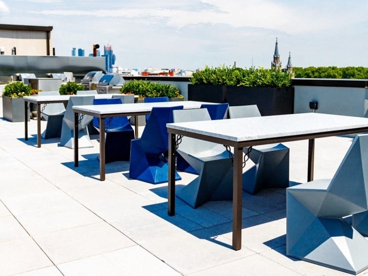 Rooftop Lounge at 470 Manhattan, Brooklyn, 11222